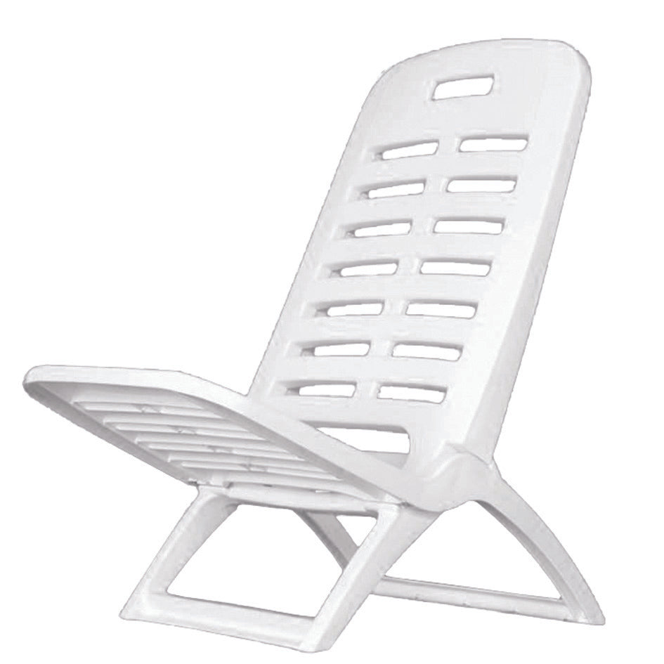 SPIAGGINA PLAYA BIANCA- - cm.39,5x56x61,5h. - peso kg.2,3 - 4 pezzi