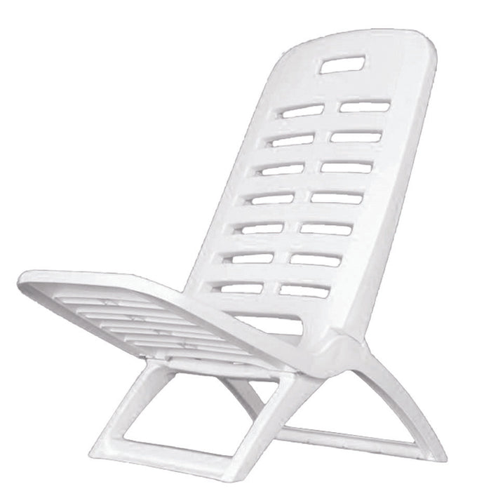 SPIAGGINA PLAYA BIANCA- - cm.39,5x56x61,5h. - peso kg.2,3 - 4 pezzi