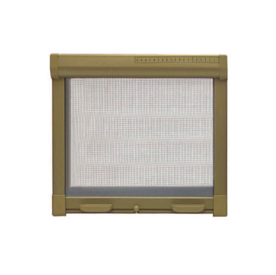 ZANZARIERA A RULLO VERTICALE CON FRIZIONE COLORE BRONZO  cm.80x160h.    SANGIORGIO