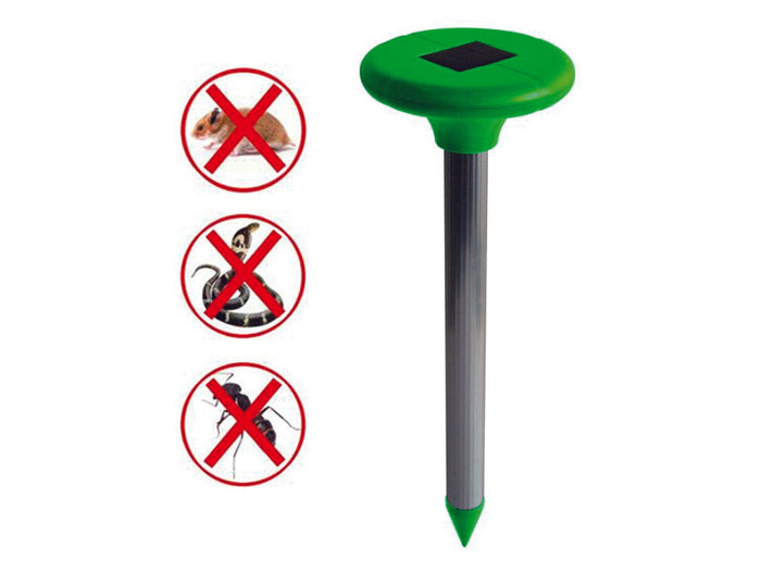 SCACCIA TALPE E RODITORI ULTRASUONI SOLARE  cm.45h.    IL CAMPO