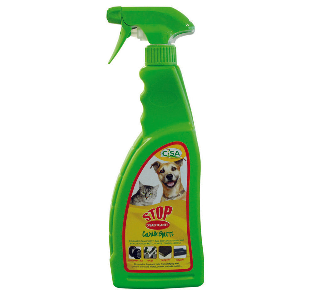 DISABITUANTE PER CANI E GATTI- - ml.750 in flacone spray - 6 pezzi