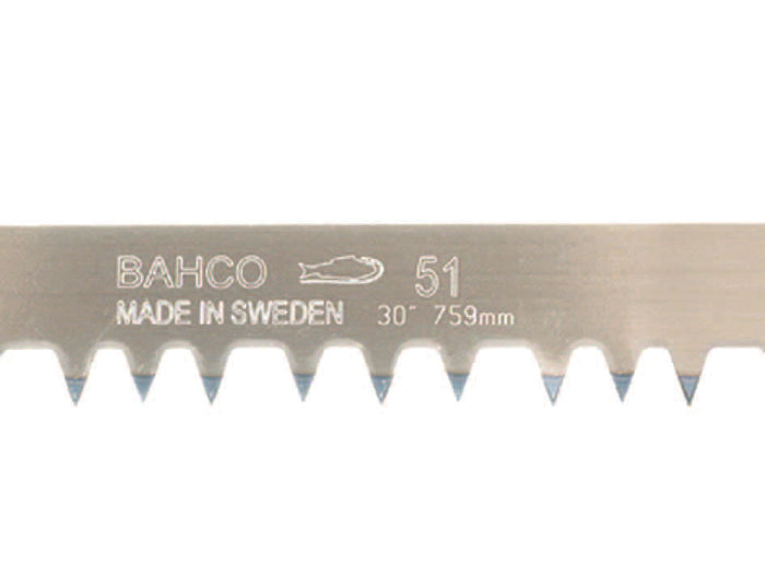 LAME IN ACCIAIO TEMPRATO DENTI CONTINUI PER SEGONCINO- - cm.61 (51-24/B) - 1 blister BAHCO