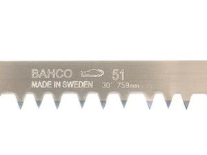 LAME IN ACCIAIO TEMPRATO DENTI CONTINUI PER SEGONCINO- - cm.53 (51-21/B) - 10 blister BAHCO