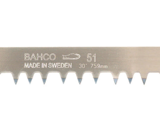 LAME IN ACCIAIO TEMPRATO DENTI CONTINUI PER SEGONCINO- - cm.53 (51-21/B) - 10 blister BAHCO