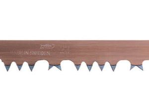 LAME IN ACCIAIO TEMPRATO DENTI A CASTELLO PER SEGONCINO- - cm.81 (23-32/B) - 1 blister BAHCO