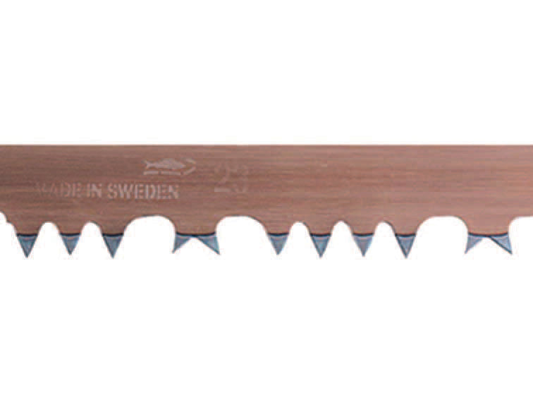 LAME IN ACCIAIO TEMPRATO DENTI A CASTELLO PER SEGONCINO- - cm.53 (23-21) - 10 blister BAHCO