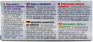 RICAMBIO SPAZZOLA PULIRELLA SUPER- - 10 mt carta crespata adesiva h. 12 cm GENERALFIX
