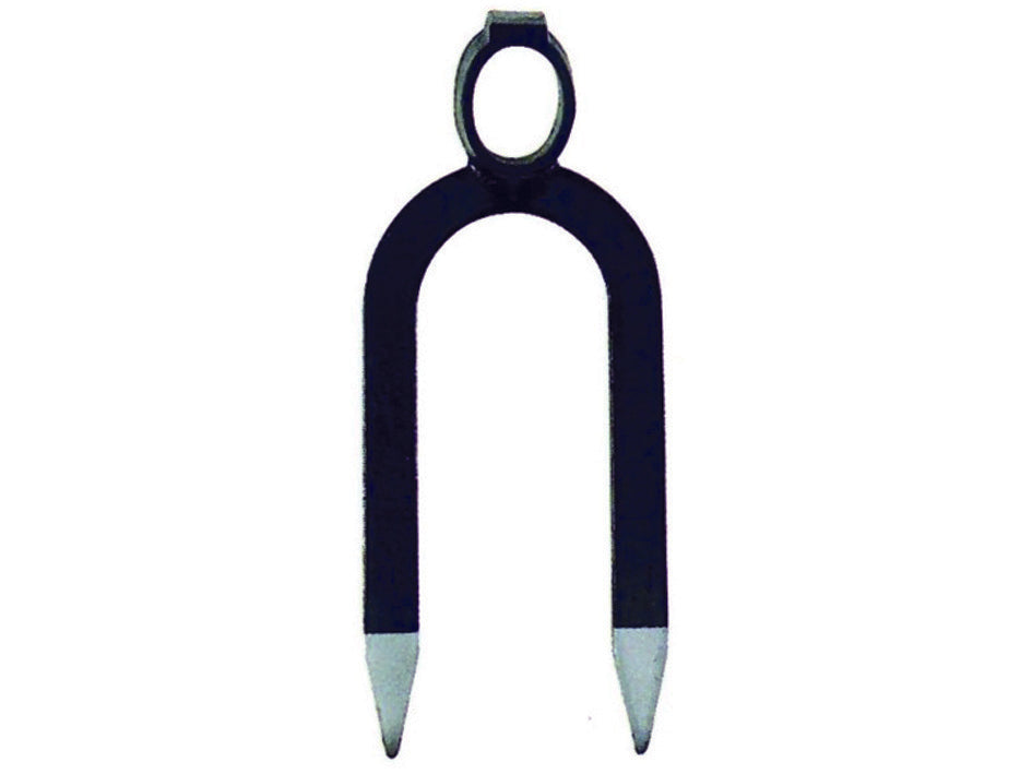 ZAPPONE BIDENTE OCCHIO TONDO ORSATTI  gr.900 cm.13x29h. occhio ø mm.37/39    IL CAMPO