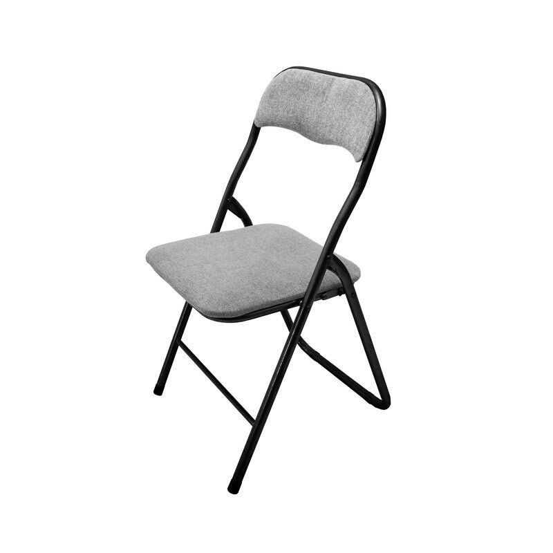 SEDIA PIEGHEVOLE POLO TESSUTO GRIGIO CHIARO 11- 6,0 pz