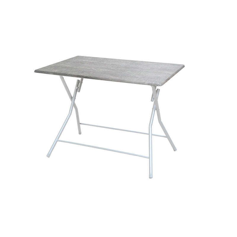 TAVOLO PIEGHEVOLE BINGO CM 120X80 CEMENTO- 1,0 pz