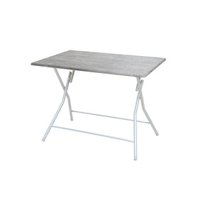 TAVOLO PIEGHEVOLE BINGO CM 120X80 CEMENTO- 1,0 pz