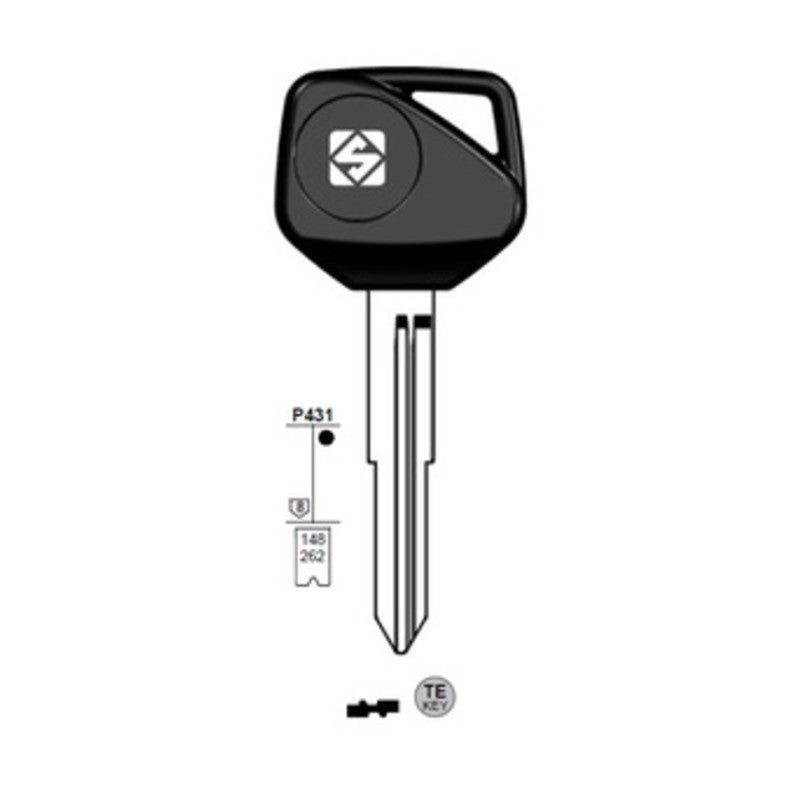 CHIAVI SILCA TRANSP.VUOTA HON70TE       GR.96- 2,0 pz