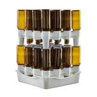 SCOLABOTTIGLIE A 2 MODULI E BACINELLA PER 32 BOTT- ENOLANDIA- 1,0 pz