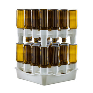 SCOLABOTTIGLIE A 2 MODULI E BACINELLA PER 32 BOTT- ENOLANDIA- 1,0 pz