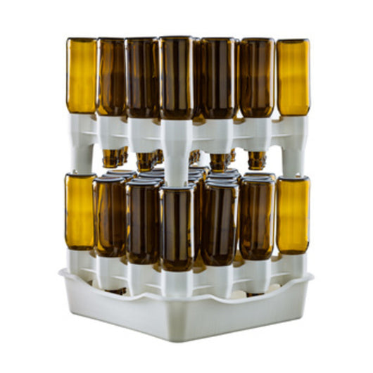 SCOLABOTTIGLIE A 2 MODULI E BACINELLA PER 32 BOTT- ENOLANDIA- 1,0 pz