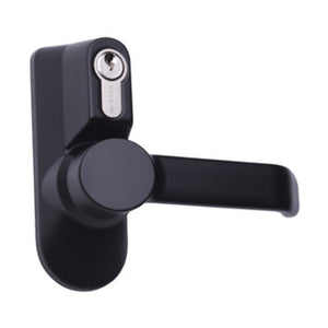 CISA 07078.38 MANIGLIA CON CILINDRO NERO- IMP Ind.Mecc.- 1,0 pz