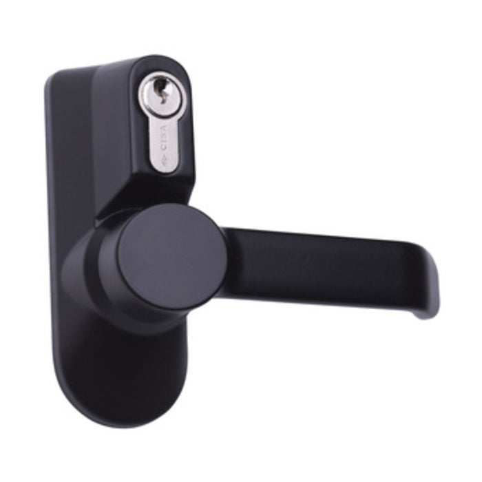 CISA 07078.38 MANIGLIA CON CILINDRO NERO- IMP Ind.Mecc.- 1,0 pz