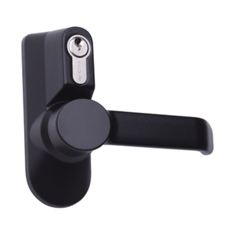 CISA 07078.38 MANIGLIA CON CILINDRO NERO- IMP Ind.Mecc.- 1,0 pz