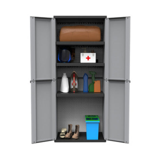 ARMADIO TERRY 2 ANTE 68X38XH164 TUTTO PIANI  J-LINE 268- 1,0 pz