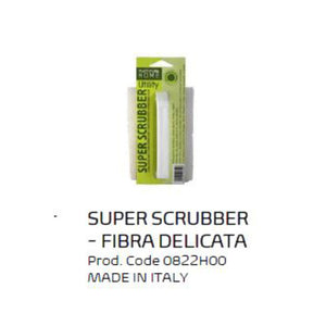 SPAZZOLA ABRASIVA SUPER SCRUBBER FIBRA DELICATA- 12,0 pz