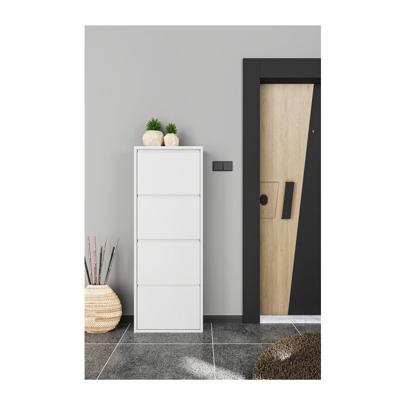 SCARPIERA 4A METALLO CM 50X15X138 BIANCO- 1,0 pz