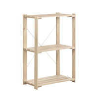 SCAFFALE IN PINO 3 RIPIANI CM 76,5X38,5X110 H- 1,0 pz