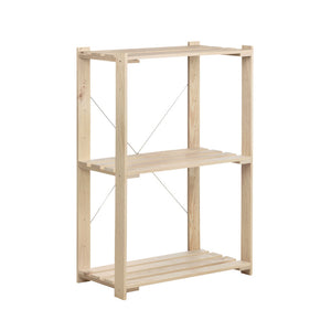 SCAFFALE IN PINO 3 RIPIANI CM 76,5X38,5X110 H- 1,0 pz