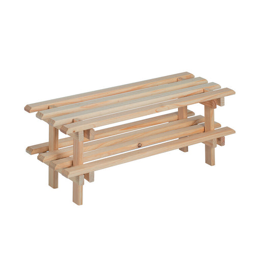 PORTASCARPE COMPONIBILE IN PINO CM 75X25,9X30 H- 1,0 pz