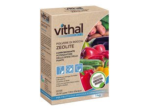 POLVERE DI ROCCIA ZEOLITE VITHAL BIO  kg.1    VITHAL