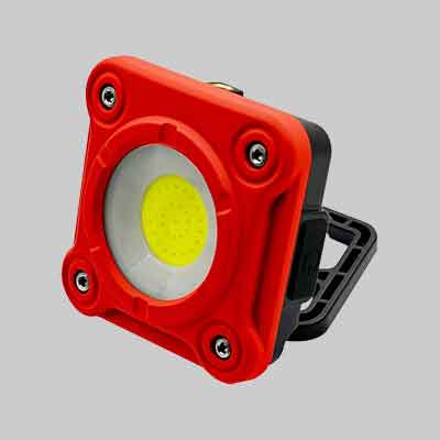 PROIETTORE A LED PORTATILE RICARICABILE MINI 'IR824' 10 W - 1000Lm - 6000K - VELAMP