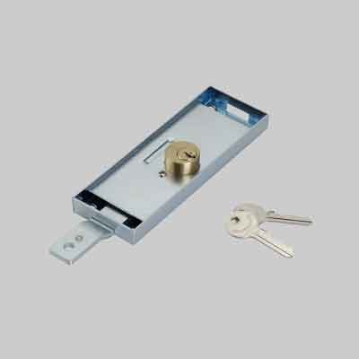 SERRATURA LATERALE SERRANDA A CILINDRO TONDO '2275' SECUREMME  Sinistra