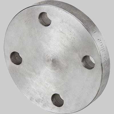 FLANGIA CIECA IN ACCIAIO AL CARBONIO A SALDARE  3 DN 80  8 fori     MADE IN ITALY