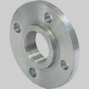 FLANGIA FILETTATA IN ACCIAIO AL CARBONIO A SALDARE  11/2 DN 40 4 Fori Ø 18     MADE IN ITALY