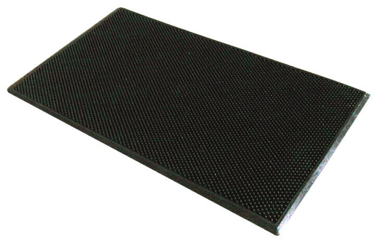 ZERBINO MORBIDO NERO  cm. 70x40