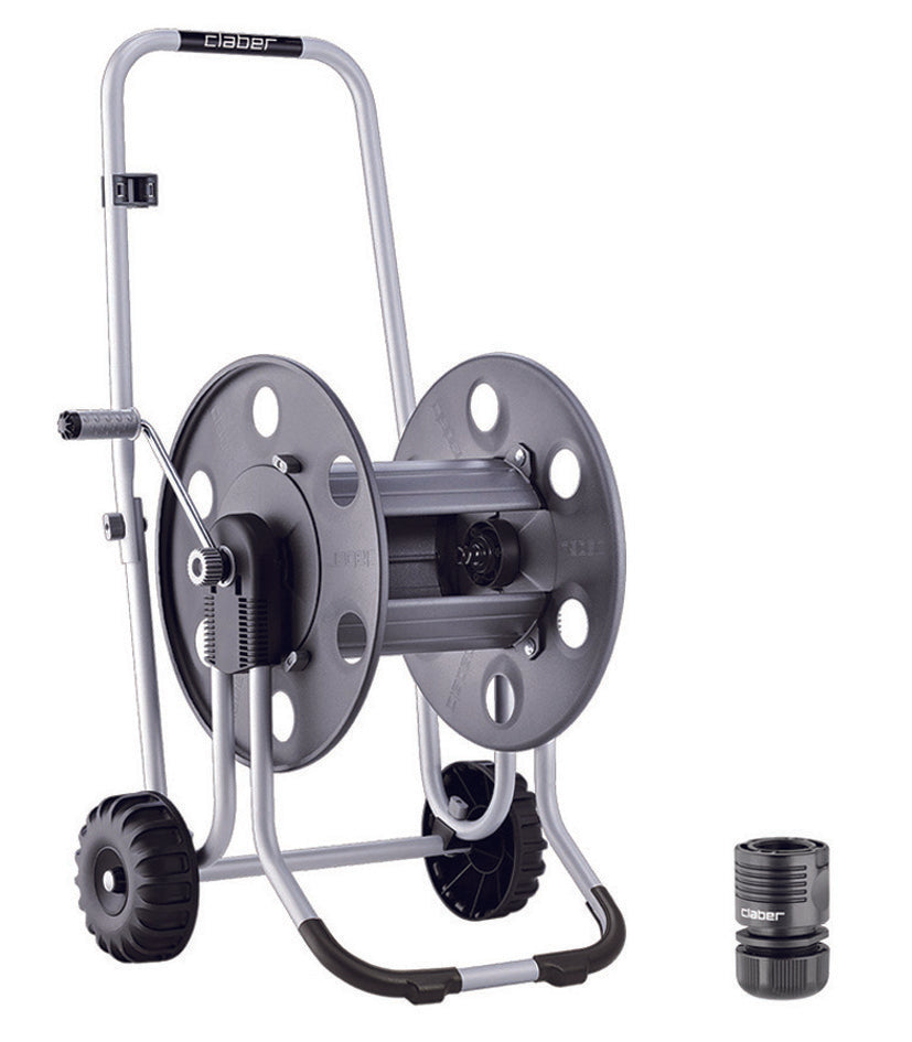 AVVOLGITUBO CARRELLATO METAL 60 MT.60 8891    CLABER