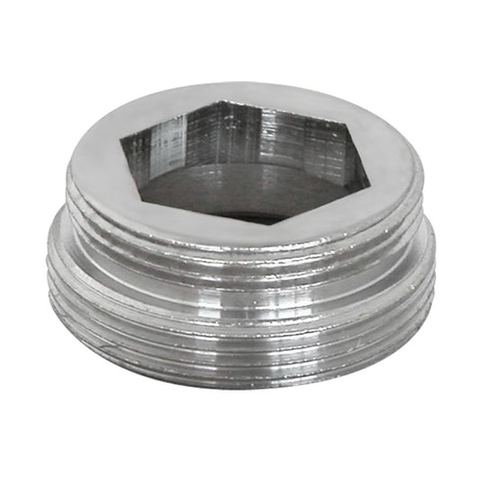 Raccordo ridotto maschio maschio in ottone cromato  M.24x1 - m.22x1