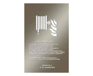 LASTRA SAFE CRASH ESTERNA UNI45 228X430 MM   R.M. MANFREDI SNC DI MANFREDI