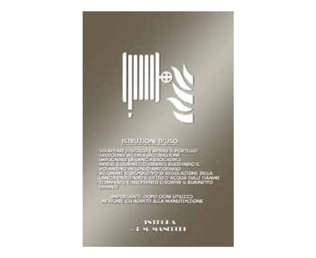 LASTRA SAFE CRASH ESTERNA UNI45 228X430 MM   R.M. MANFREDI SNC DI MANFREDI