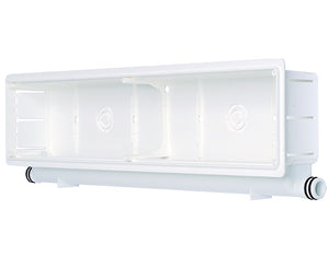 VASCHETTA INCASSO DOPPIO SCARICO CONDENSA PER CONDIZIONATORI 430x108x65 MM   VECAM-CO S.P.A