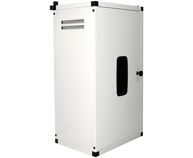 Copriscaldino copricaldaia universale smaltato bianco H87 x L48 x P35 cm Main