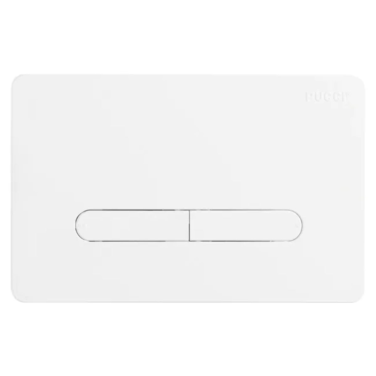 PLACCA 2 TASTI MODELLO ECO TRATTO BIANCA   PUCCIPLAST Srl