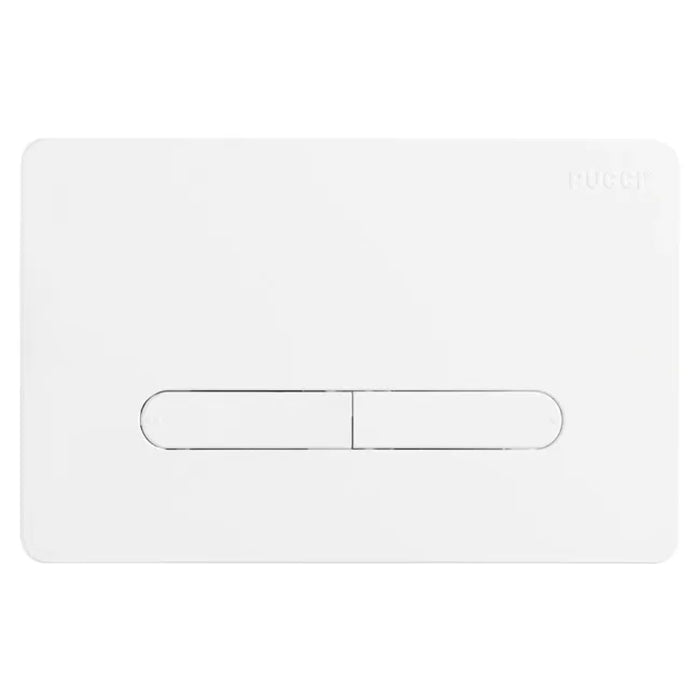 PLACCA 2 TASTI MODELLO ECO TRATTO BIANCA   PUCCIPLAST Srl