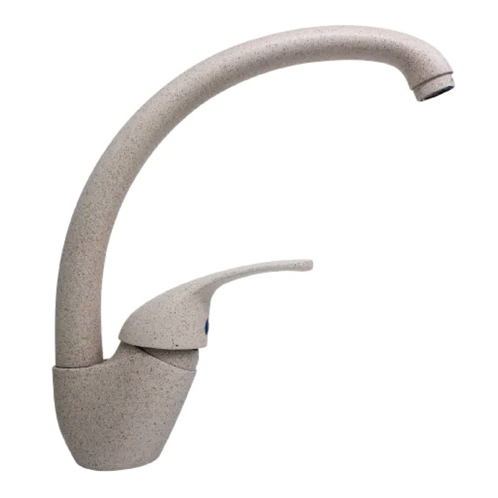 RUBINETTO MISCELATORE MONOCOMANDO PER LAVELLO SERIE KAPPA GRANITO BEIGE  3/8   RUBINETTERIE EURORAMA S.P.A.