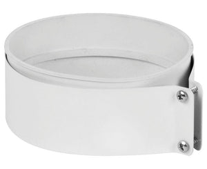 FASCETTA PER TUBO COASSIALE BIANCA ø100   PUCCI SRL