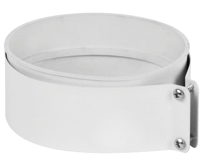 FASCETTA PER TUBO COASSIALE BIANCA ø100   PUCCI SRL