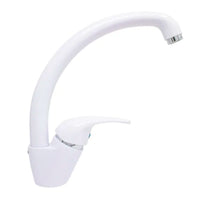 RUBINETTO MISCELATORE MONOCOMANDO PER LAVELLO SERIE PEGASO BIANCO LUCIDO 3/8   RUBINETTERIA PAFFONI Spa