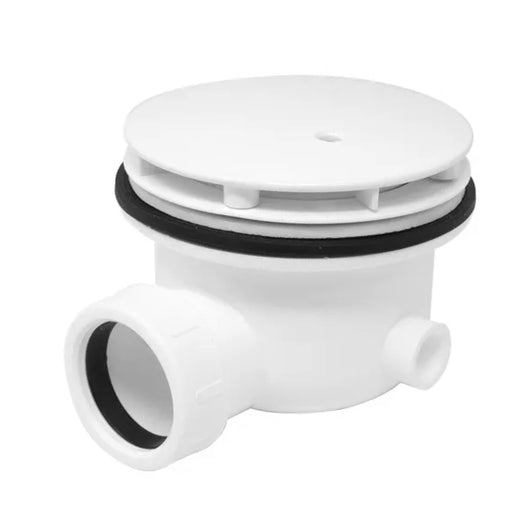 PILETTA SIFONATA IN ABS CON TAPPO BIANCO PER PIATTO DOCCIA ø110  TAPPO BIANCO   C.G.S. SRL