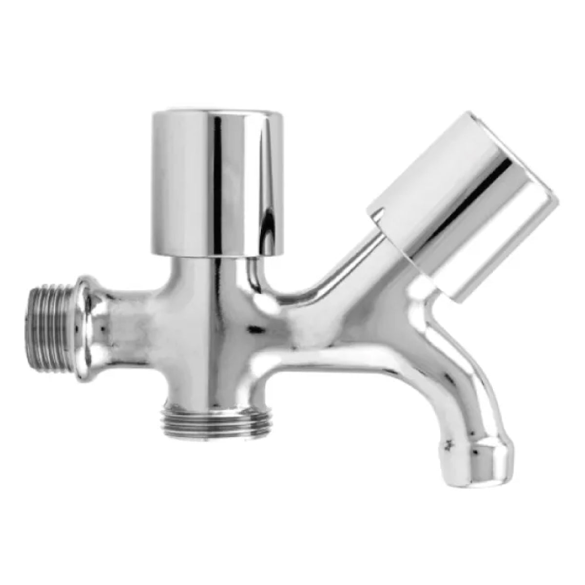 RUBINETTO MIGNON A VITONE DOPPIO USO IN OTTONE CROMATO 1/2 x 3/4   ITAP s.p.a.