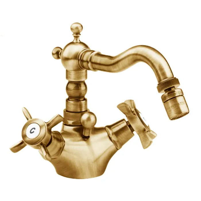 RUBINETTO BIDET MONOFORO SERIE ORIENTES BRONZATO SCARICO 11/4   RUBINETTERIE EURORAMA S.P.A.