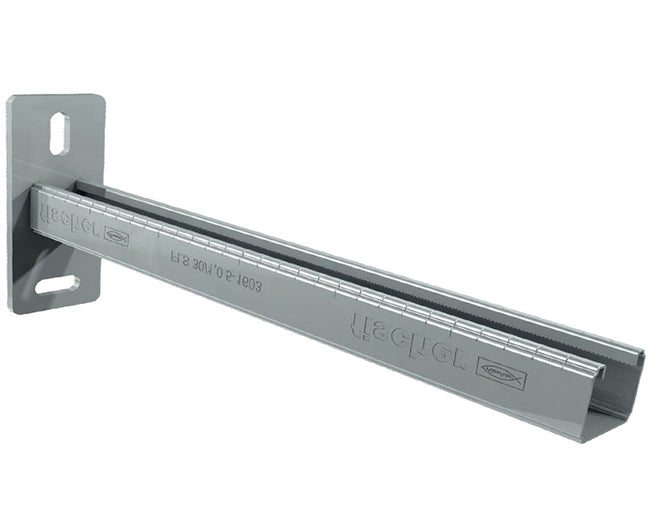 MENSOLA A SBALZO IN ACCIAIO ZINCATO L.600 MM - PROFILO 37/1,2   FISCHER ITALIA S.R.L.